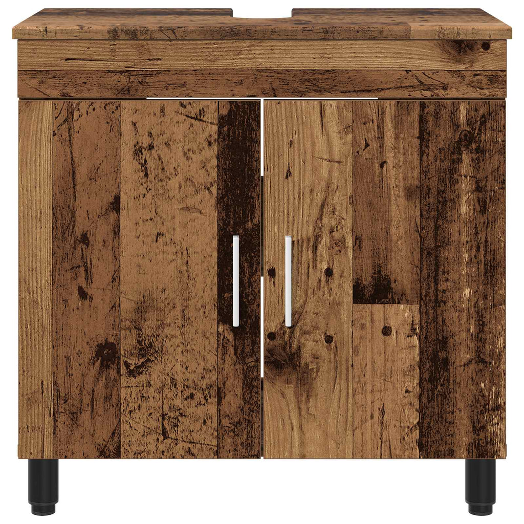 Waschtisch Altholz 60 x 35 x 60 cm Holzwerkstoff
