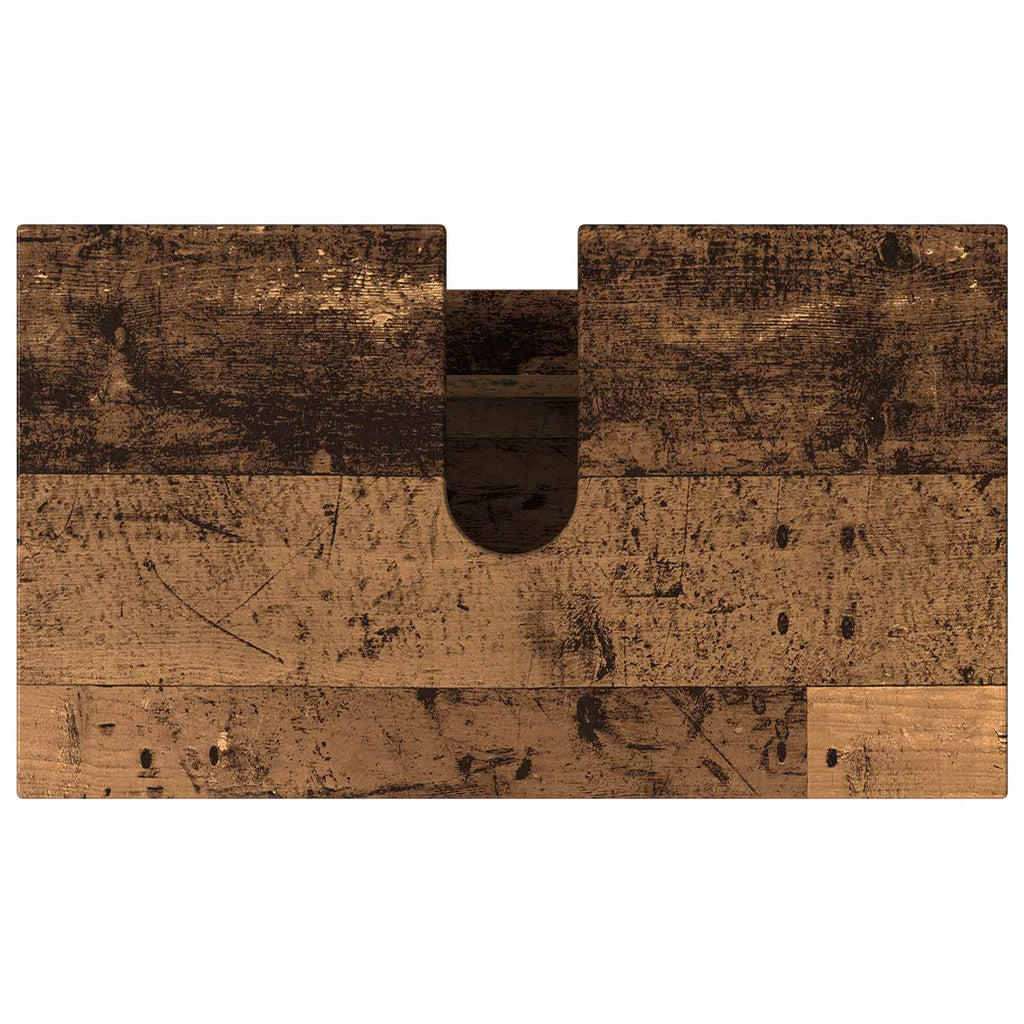 Waschtisch Altholz 60 x 35 x 60 cm Holzwerkstoff
