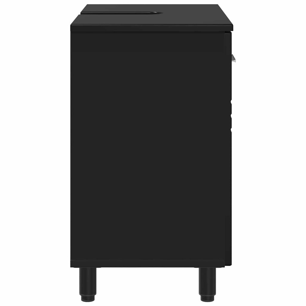 Waschtisch Schwarz 60 x 35 x 60 cm Holzwerkstoff