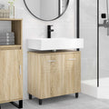 Waschtisch Sonoma-Eiche 60 x 35 x 60 cm Holzwerkstoff