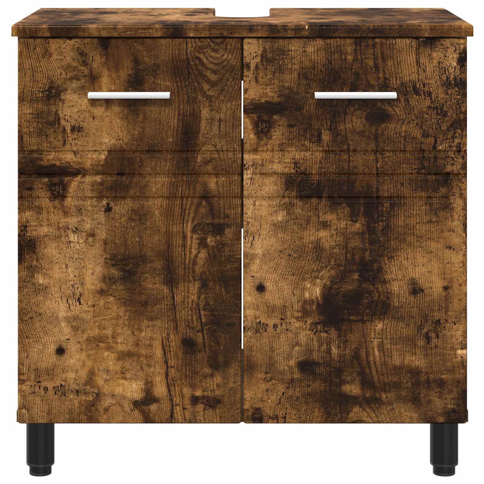 Waschtisch Geräucherte Eiche 60 x 35 x 60 cm Holzwerkstoff