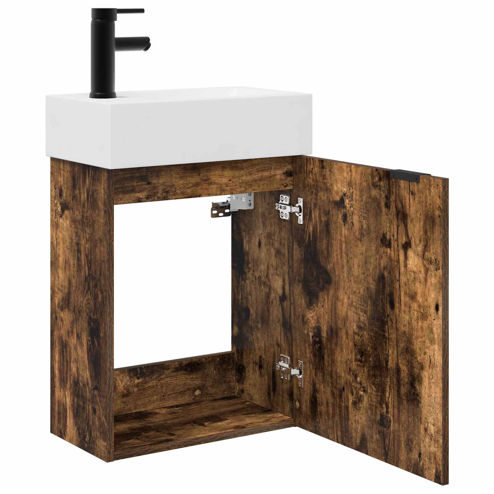 Badezimmer Waschtischunterschrank mit Wasserhahn