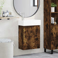 Badezimmer Waschtischunterschrank mit Wasserhahn