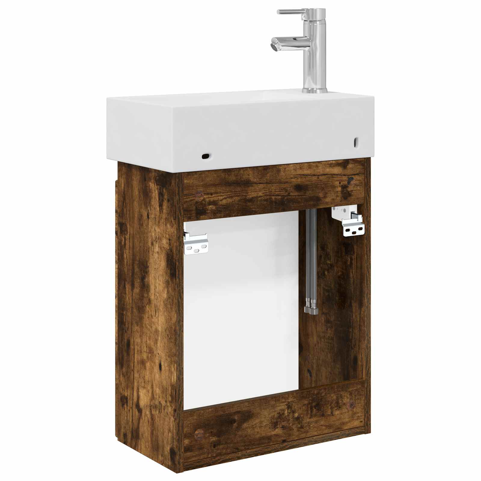 Badezimmer Waschtischunterschrank mit Wasserhahn