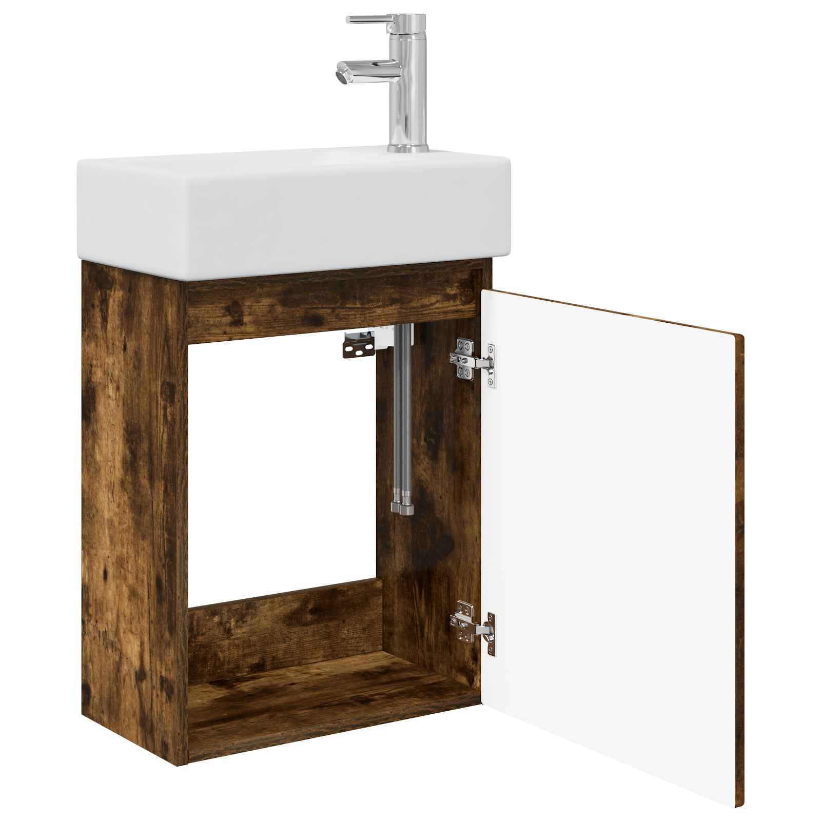 Badezimmer Waschtischunterschrank mit Wasserhahn
