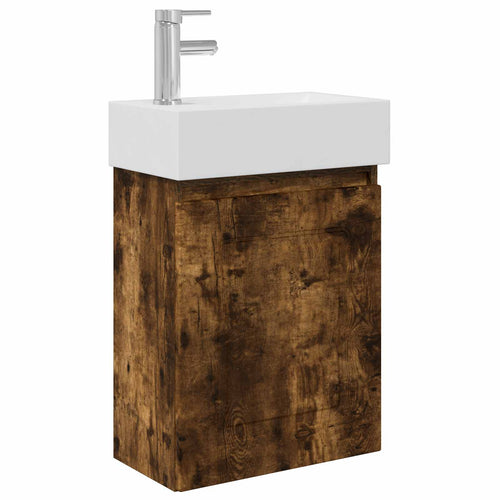 Badezimmer Waschtischunterschrank mit Wasserhahn