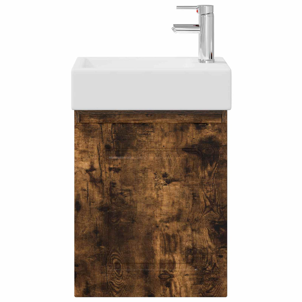 Badezimmer Waschtischunterschrank mit Wasserhahn
