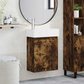 Badezimmer Waschtischunterschrank mit Wasserhahn
