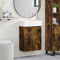 Badezimmer Waschtischunterschrank mit Wasserhahn