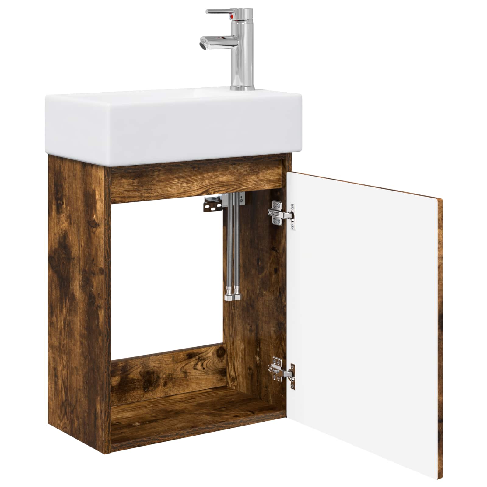 Badezimmer Waschtischunterschrank mit Wasserhahn