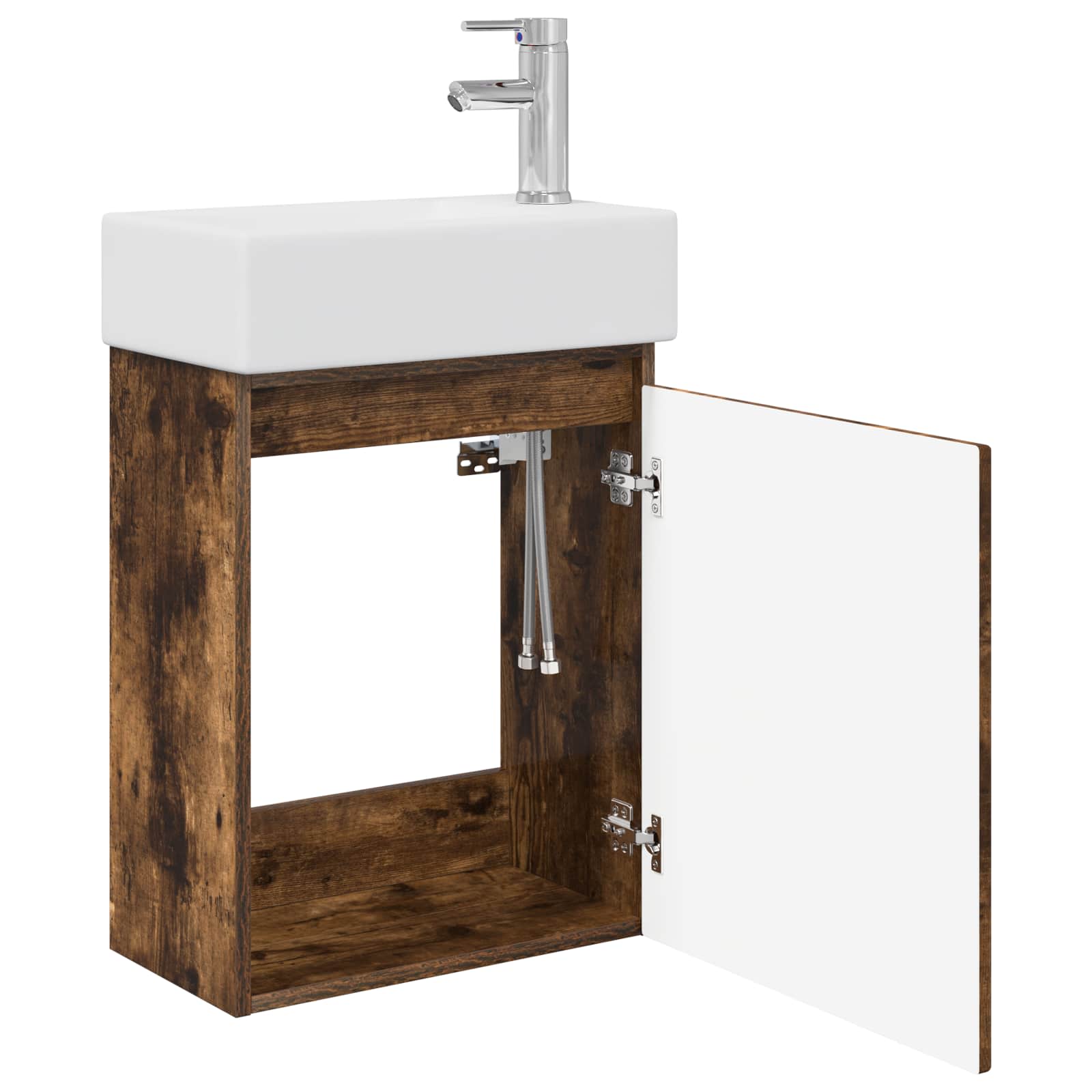 Badezimmer Waschtischunterschrank mit Wasserhahn