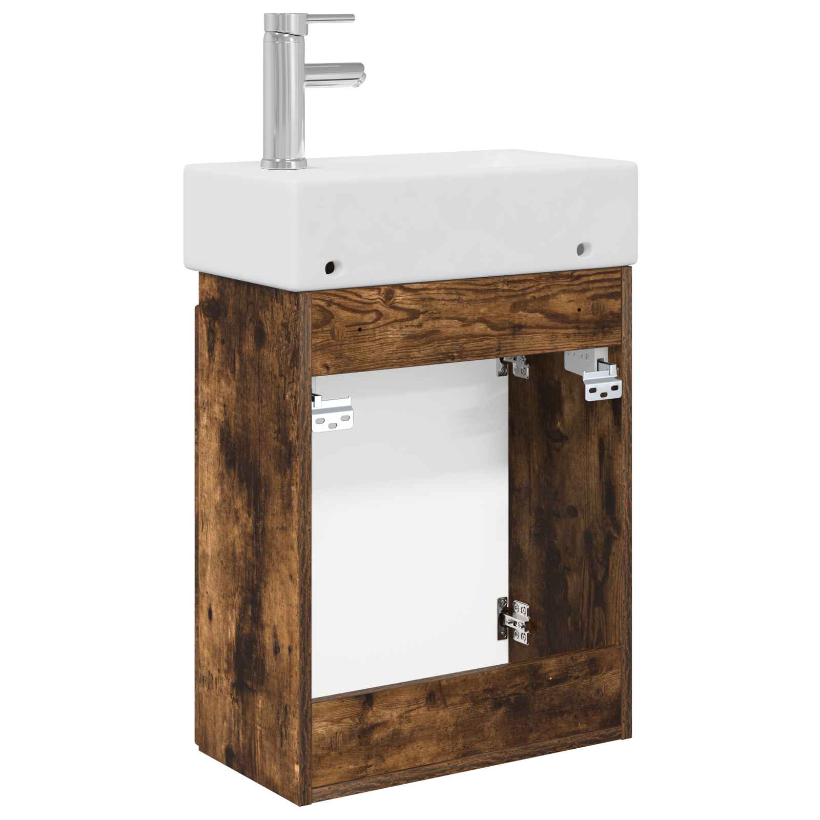 Badezimmer Waschtischunterschrank mit Wasserhahn