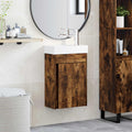 Badezimmer Waschtischunterschrank mit Wasserhahn