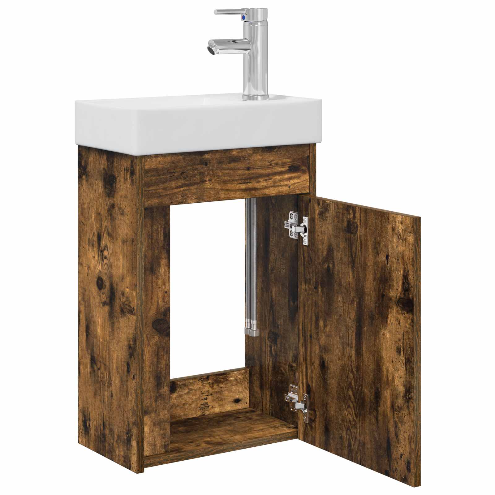 Badezimmer Waschtischunterschrank mit Wasserhahn
