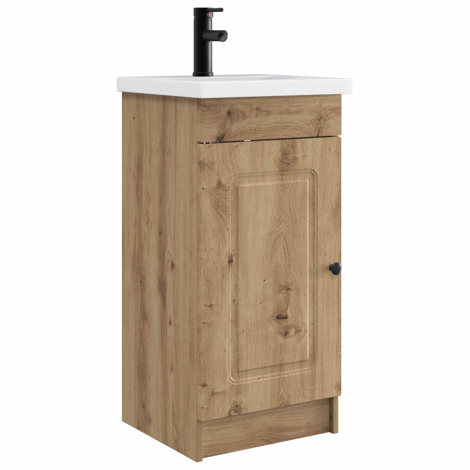 Badezimmerschrank mit Waschbecken Artisan-Eiche