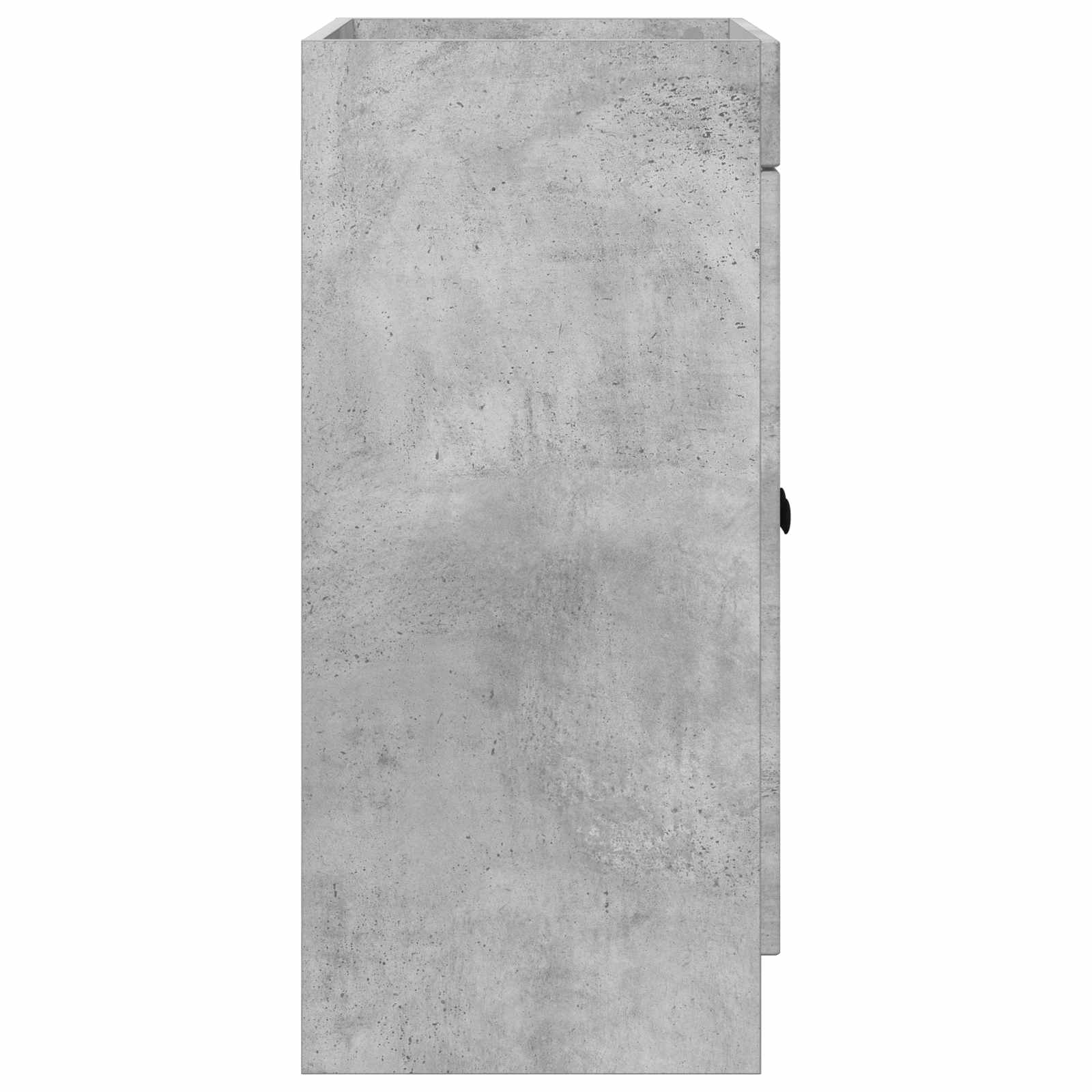 Unter dem Waschbecken Badschrank Betongrau 56 x 37,5 x 81 cm