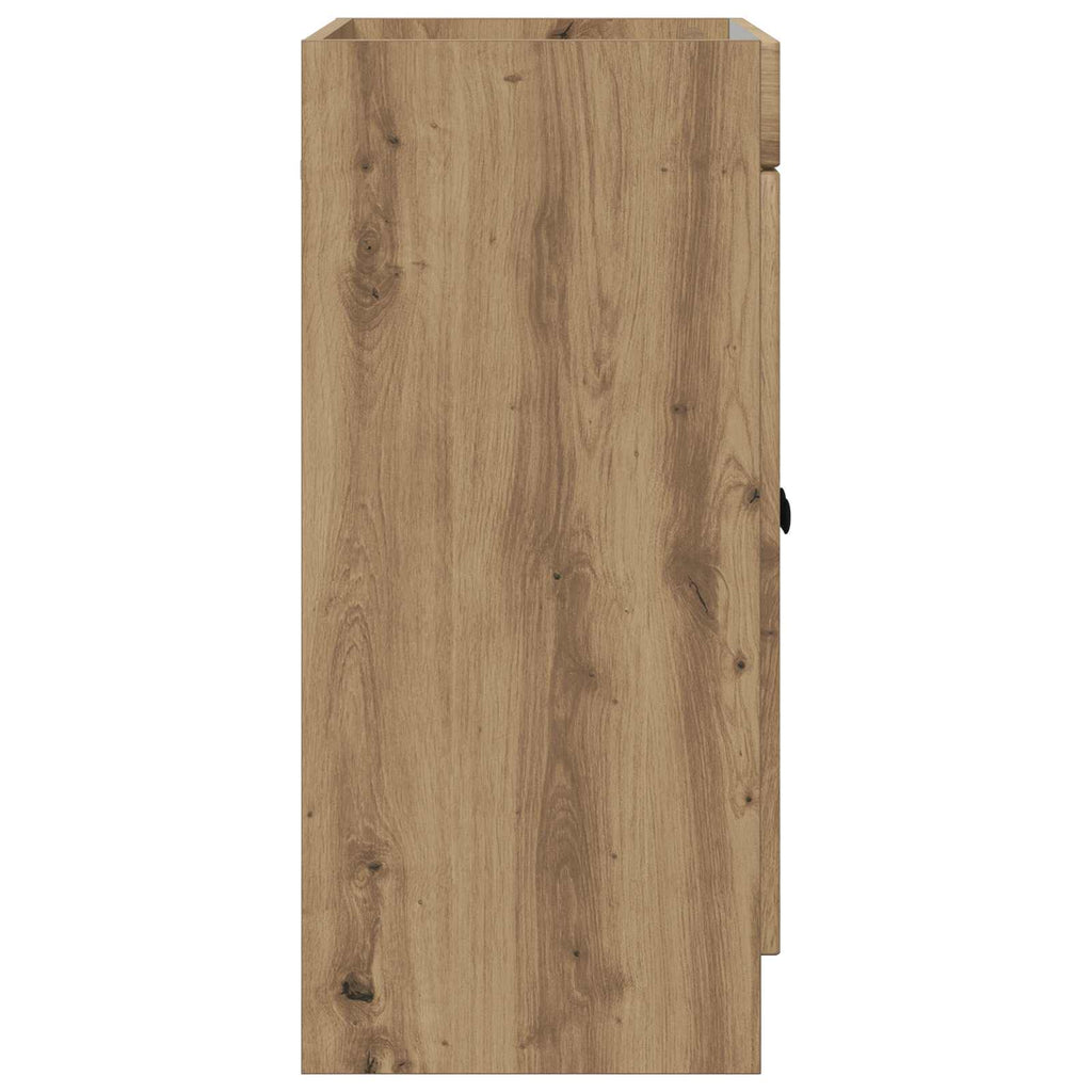 Unter dem Waschbecken Badschrank Artisan-Eiche