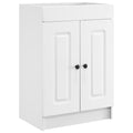 Unter dem Waschbecken Badschrank Weiß 78,5 x 37,5 x 81 cm