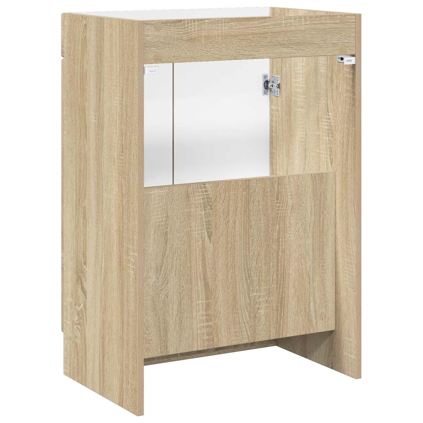Unter dem Waschbecken Badschrank Sonoma-Eiche