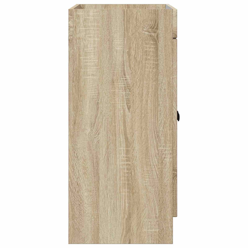 Unter dem Waschbecken Badschrank Sonoma-Eiche