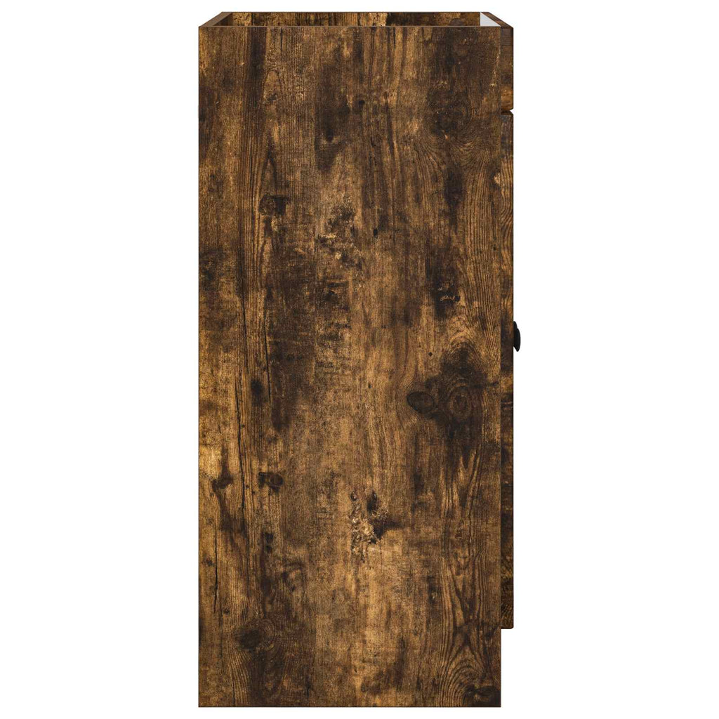 Unter dem Waschbecken Badschrank Geräucherte Eiche