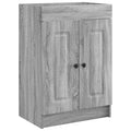 Unter dem Waschbecken Badschrank Grau Sonoma