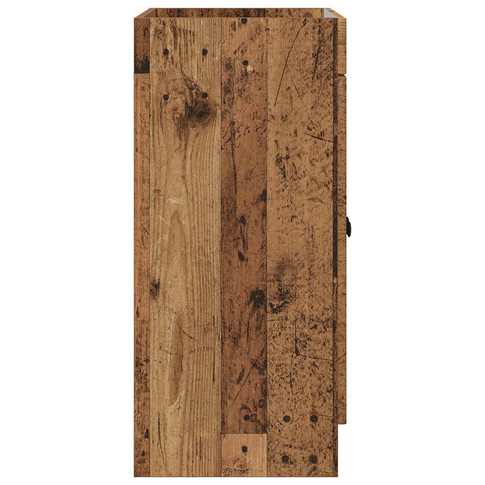 Unter dem Waschbecken Badschrank Altholz 78,5 x 37,5 x 81 cm