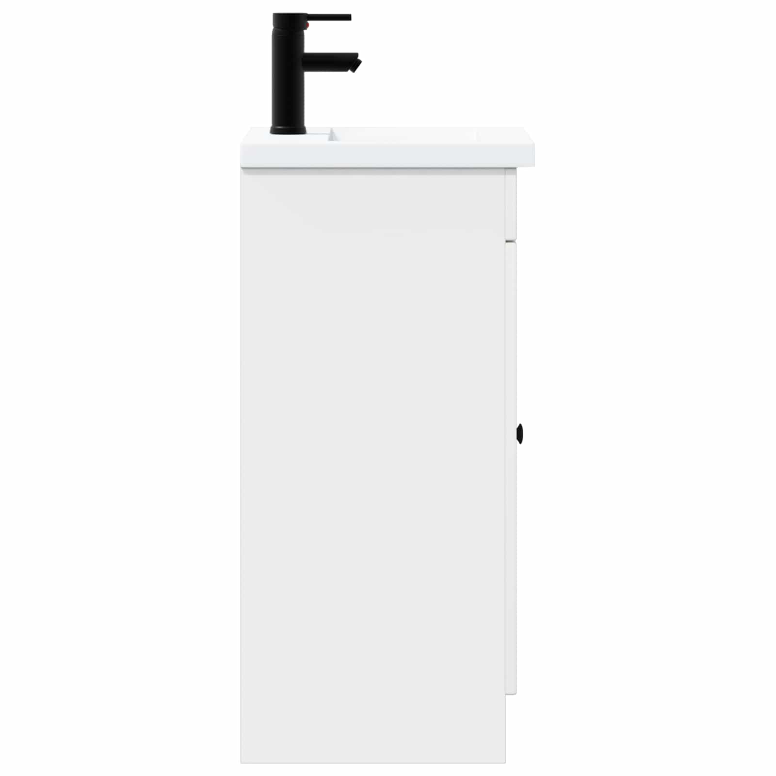 Badezimmerschrank mit Waschbecken Weiß 42 x 40 x 84,5 cm