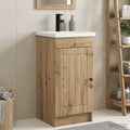Badezimmerschrank mit Waschbecken Artisan-Eiche
