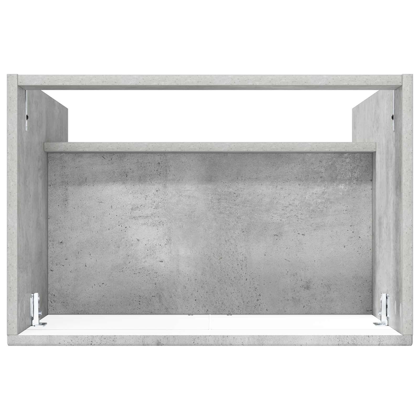 Unter dem Waschbecken Badschrank Betongrau 56 x 37,5 x 81 cm