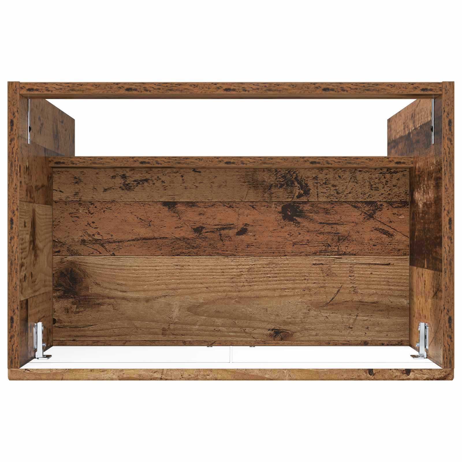Unter dem Waschbecken Badschrank Altholz 56 x 37,5 x 81 cm