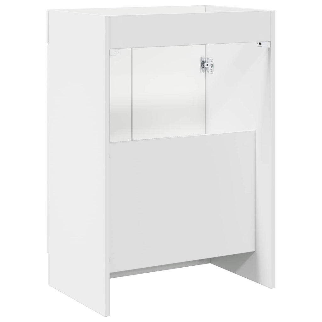 Unter dem Waschbecken Badschrank Weiß 78,5 x 37,5 x 81 cm