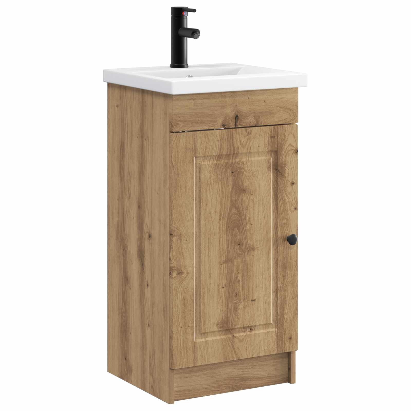 Badezimmerschrank mit Waschbecken Artisan-Eiche