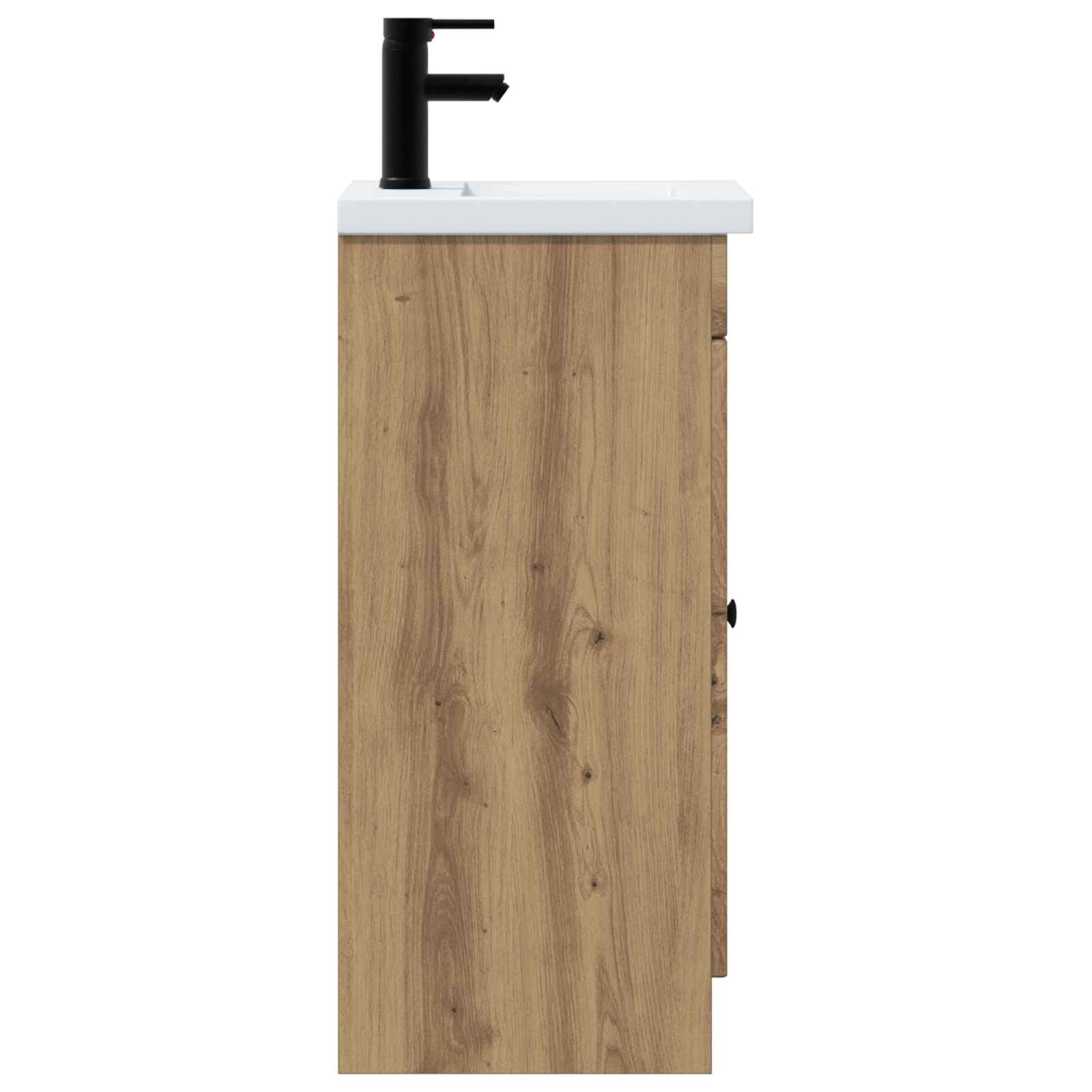 Badezimmerschrank mit Waschbecken Artisan-Eiche