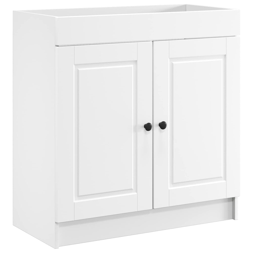 Unter dem Waschbecken Badschrank Weiß 56 x 37,5 x 81 cm