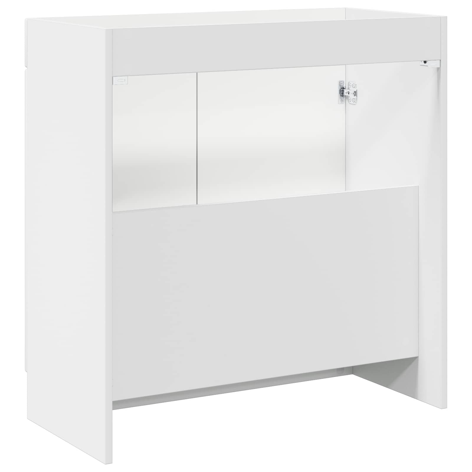 Unter dem Waschbecken Badschrank Weiß 56 x 37,5 x 81 cm