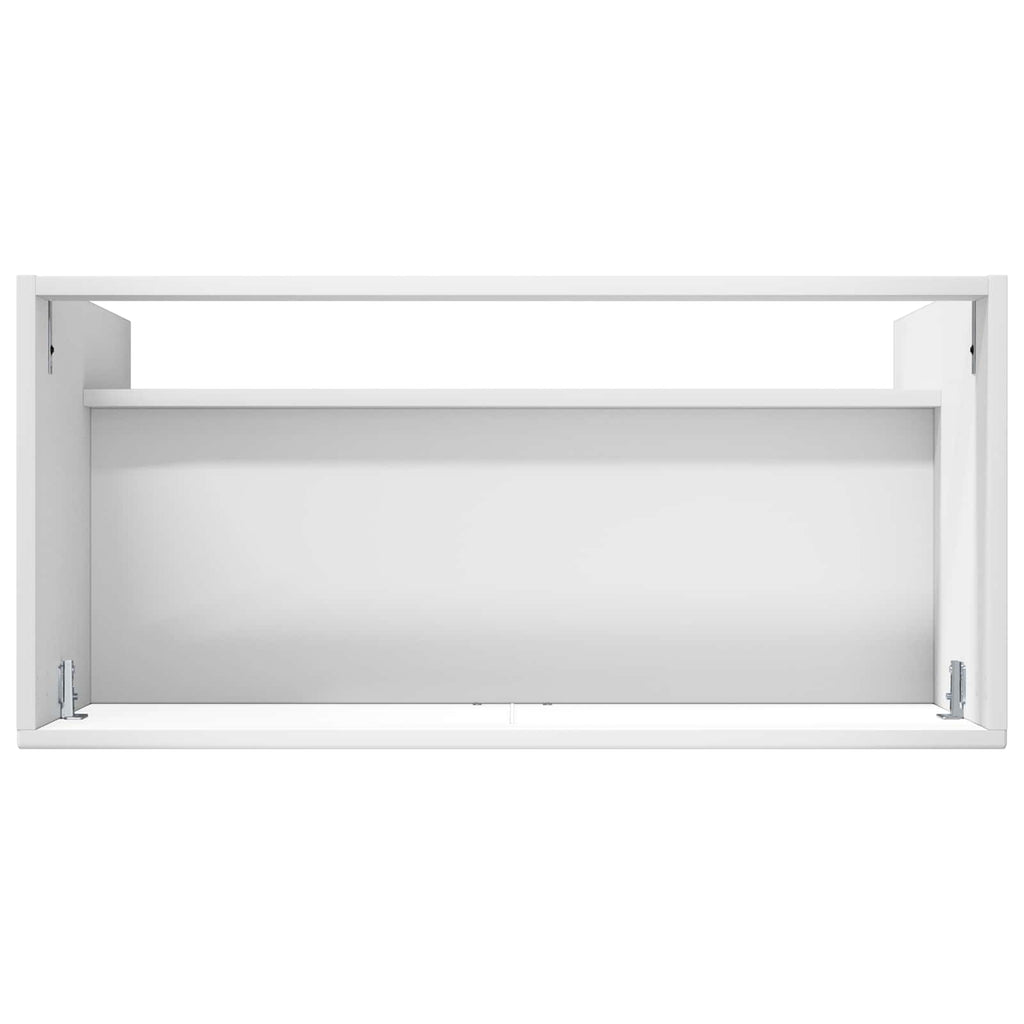Unter dem Waschbecken Badschrank Weiß 56 x 37,5 x 81 cm
