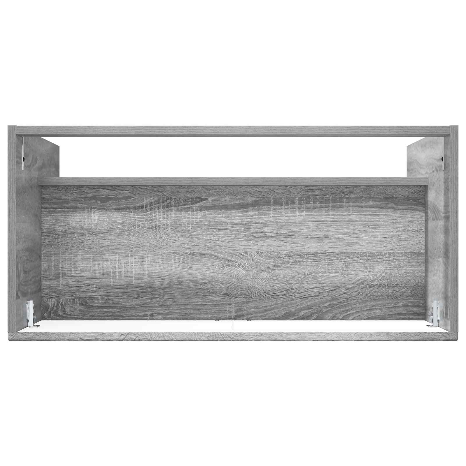 Unter dem Waschbecken Badschrank Grau Sonoma 56 x 37,5 x 81 cm