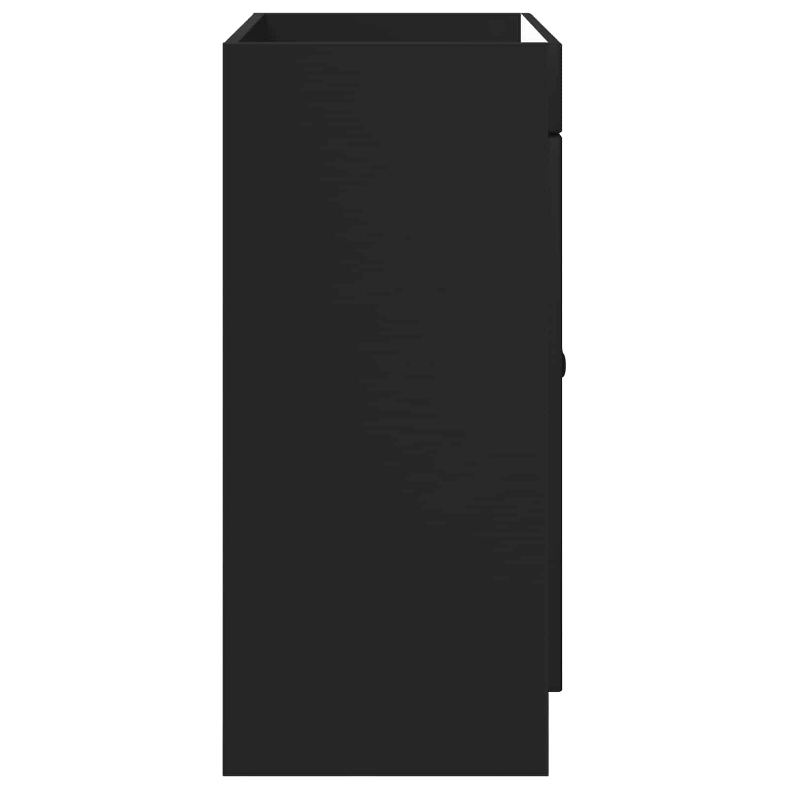 Unter dem Waschbecken Badschrank Schwarz 78,5 x 37,5 x 81 cm