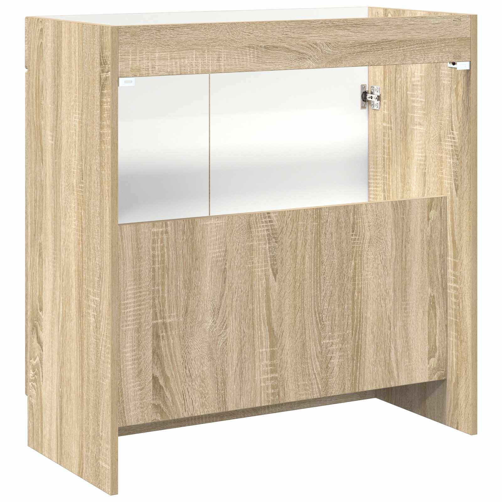 Unter dem Waschbecken Badschrank Sonoma-Eiche