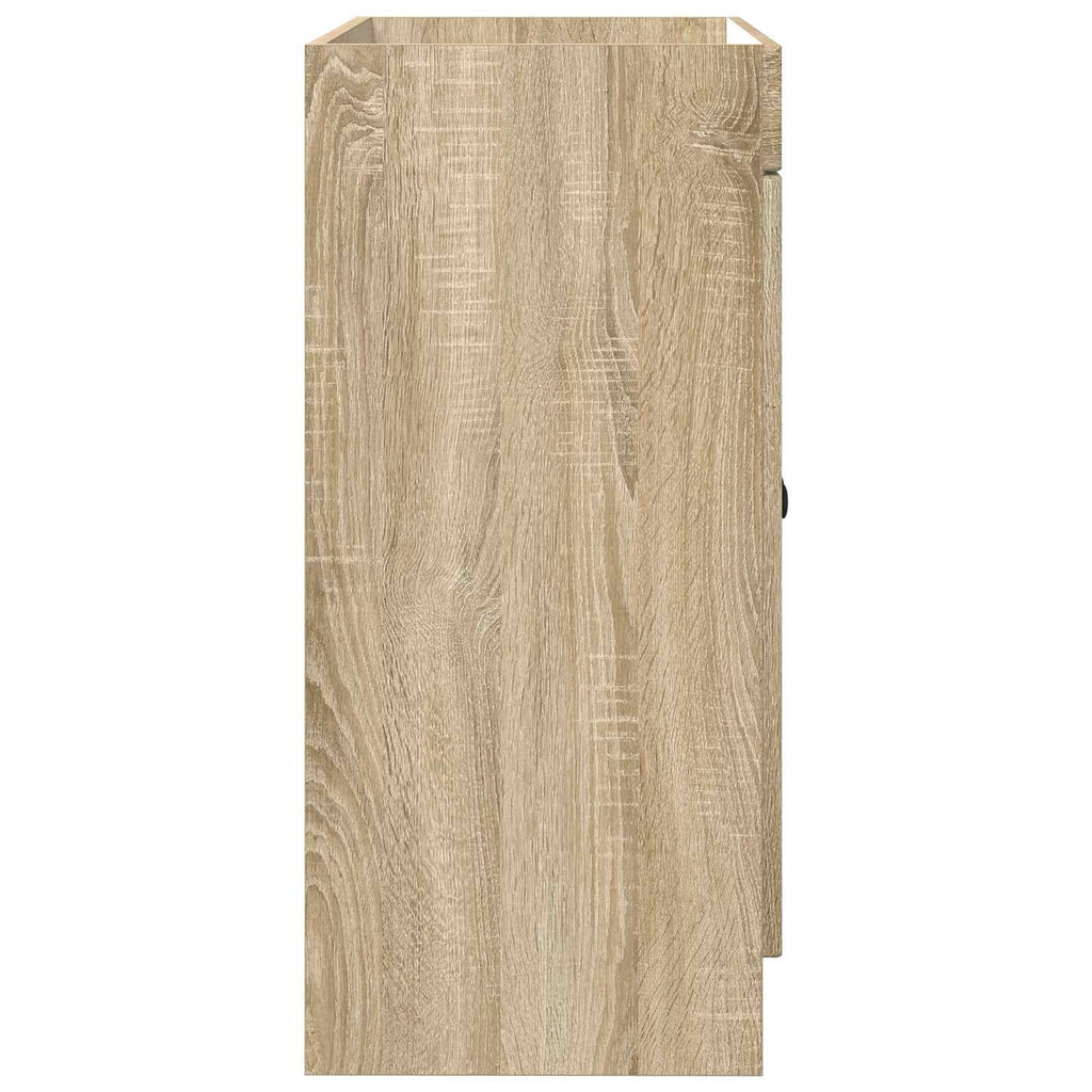 Unter dem Waschbecken Badschrank Sonoma-Eiche