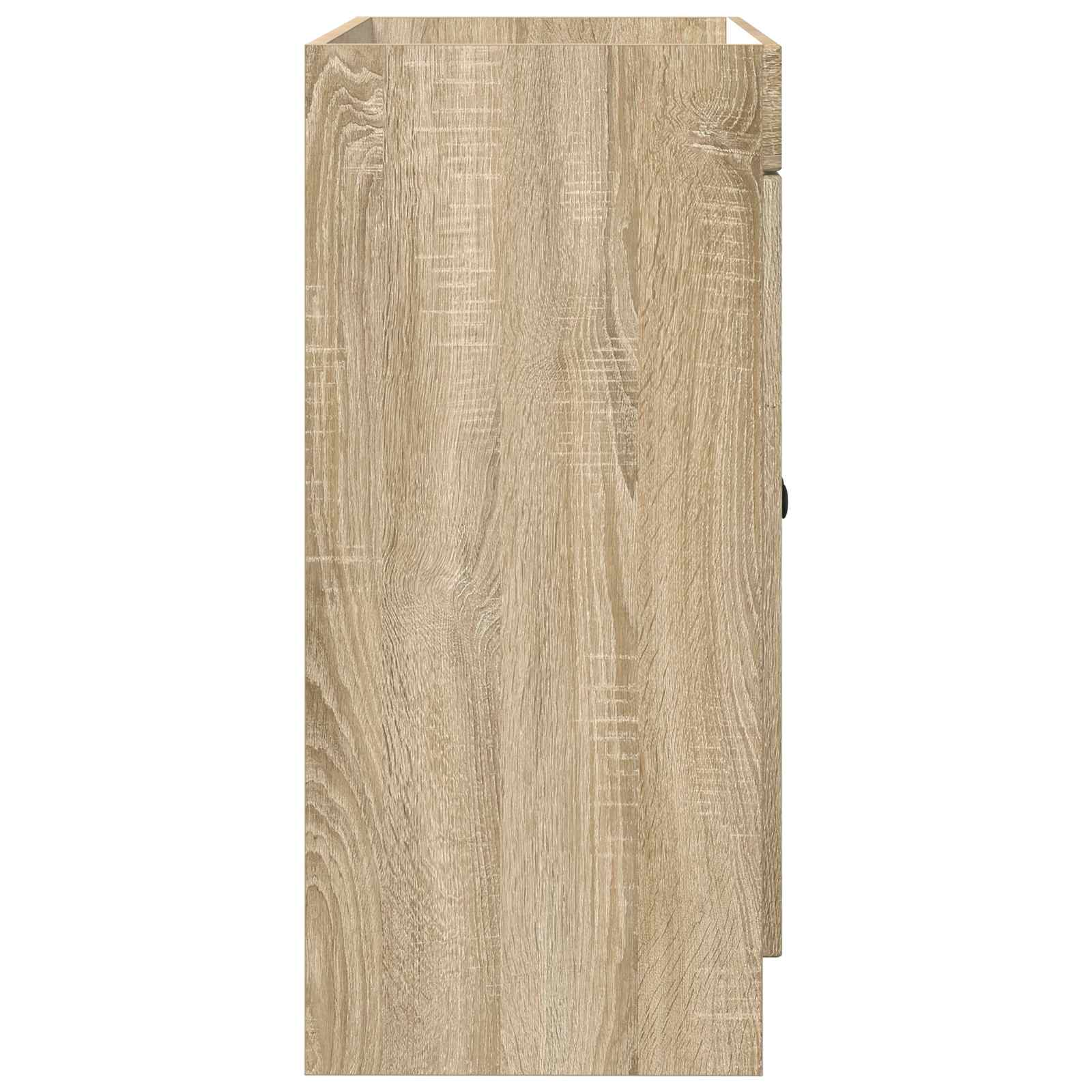 Unter dem Waschbecken Badschrank Sonoma-Eiche
