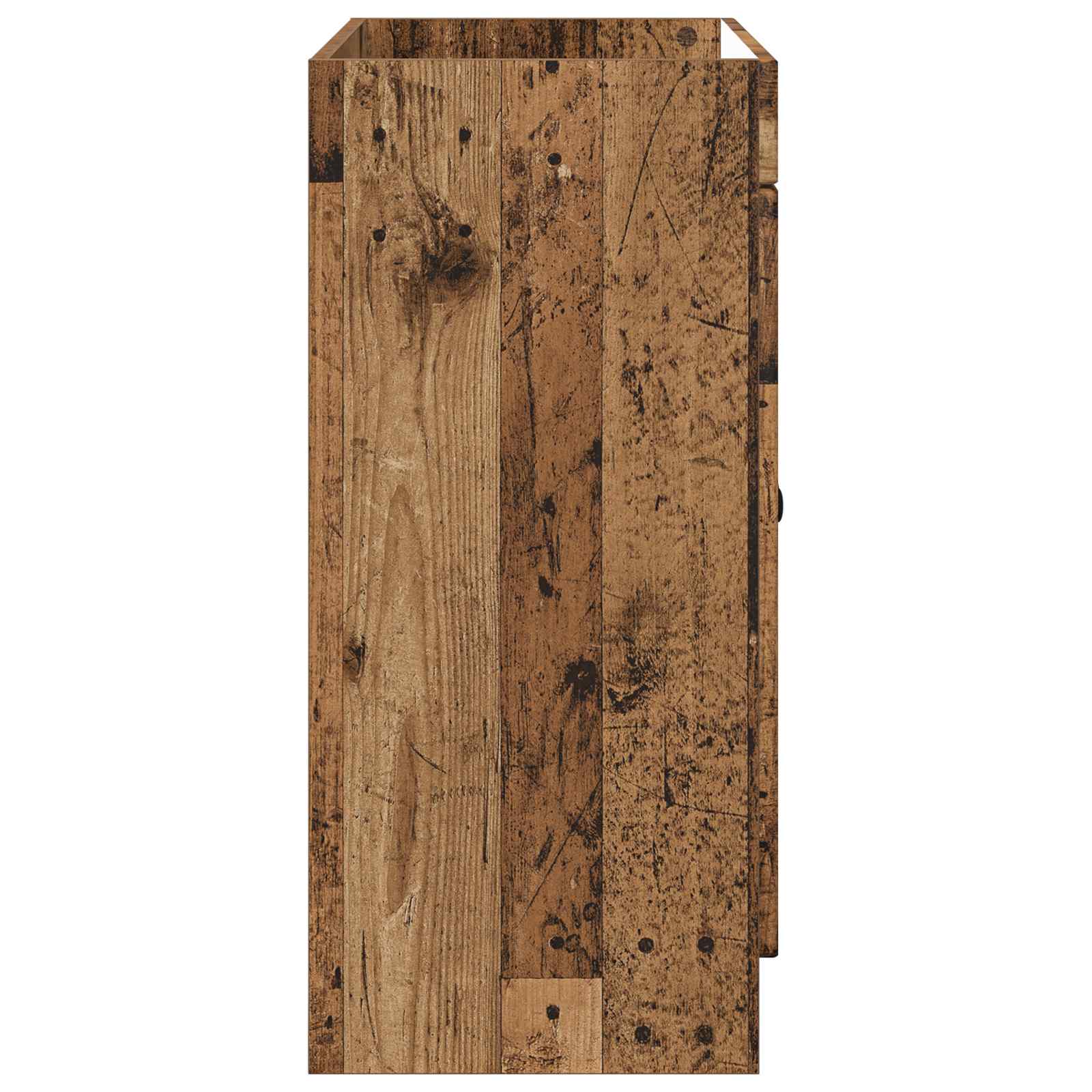 Unter dem Waschbecken Badschrank Altholz 78,5 x 37,5 x 81 cm