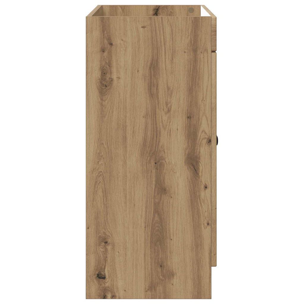 Unter dem Waschbecken Badschrank Artisan-Eiche