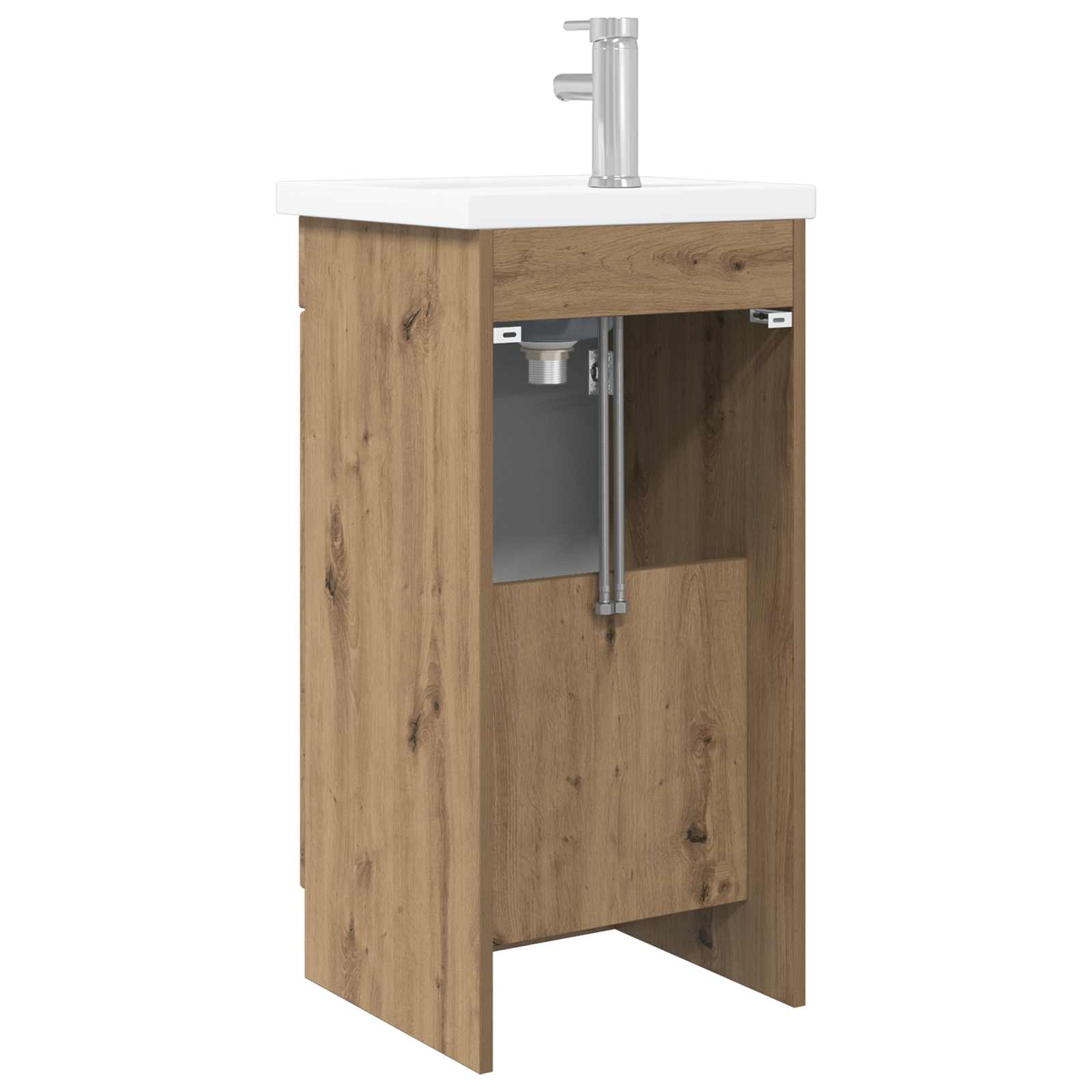 Badezimmerschrank mit Waschbecken Artisan-Eiche