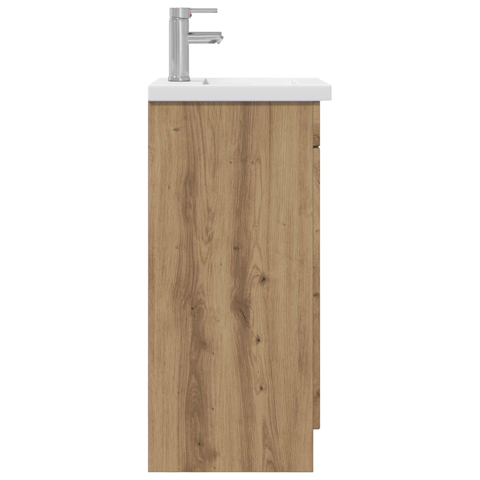 Badezimmerschrank mit Waschbecken Artisan-Eiche