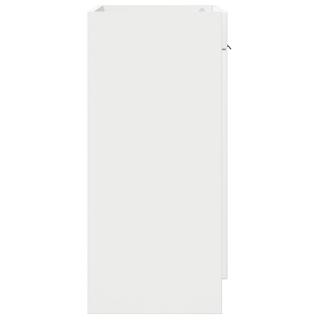 Unter dem Waschbecken Badschrank Weiß 56 x 37,5 x 81 cm