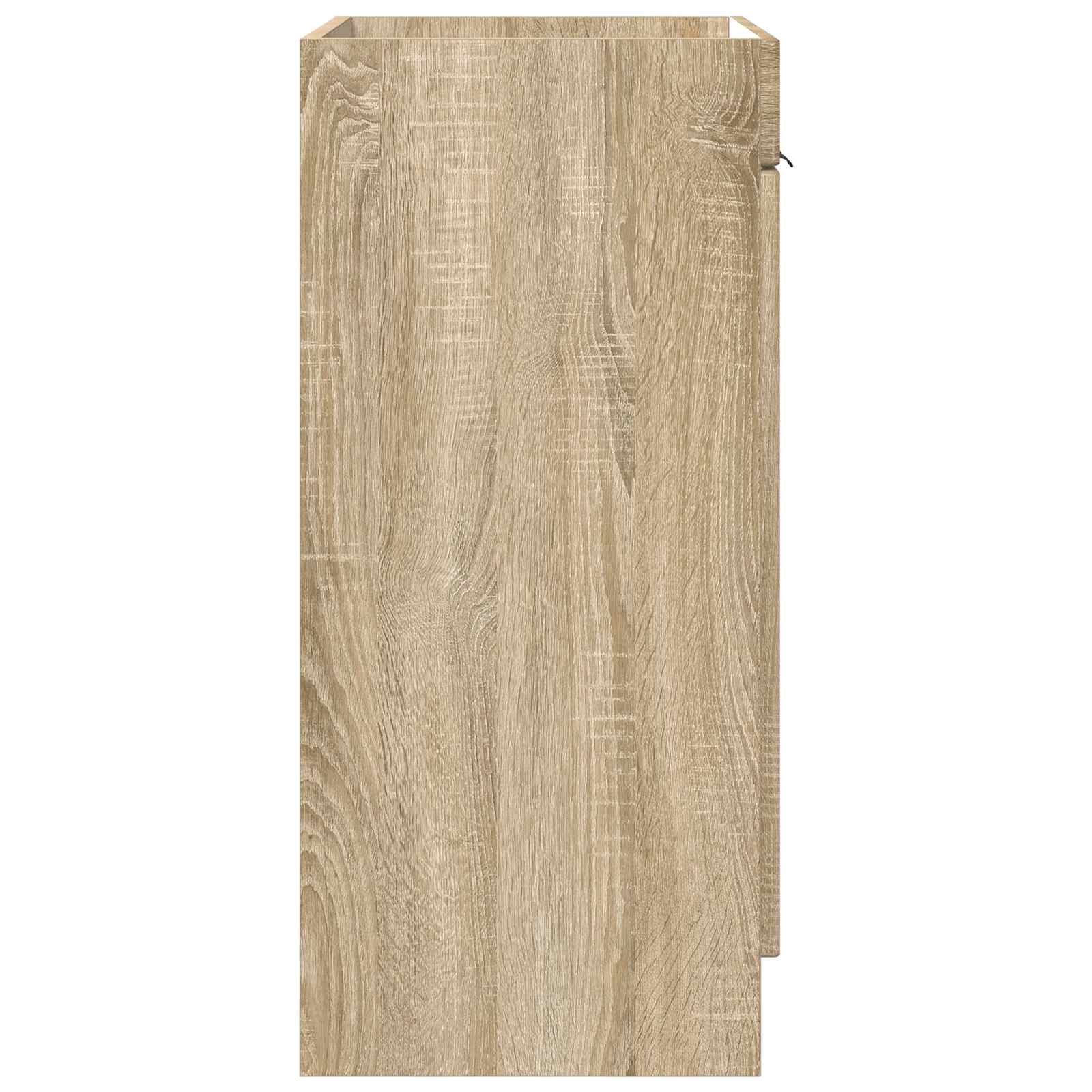 Unter dem Waschbecken Badschrank Sonoma-Eiche 56 x 37,5 x 81 cm