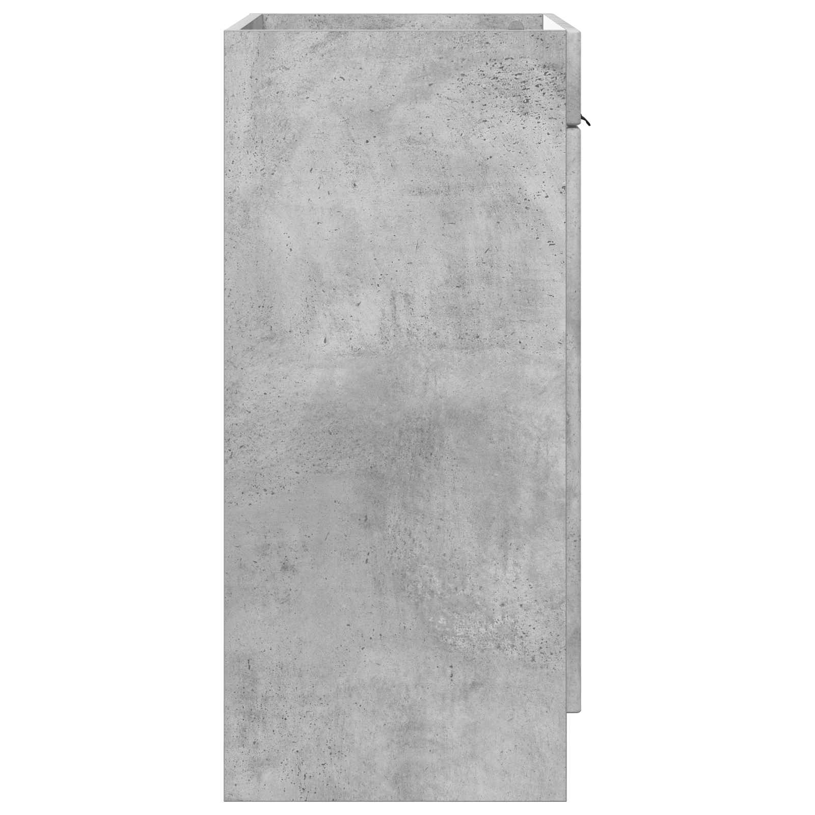 Unter dem Waschbecken Badschrank Betongrau 56 x 37,5 x 81 cm