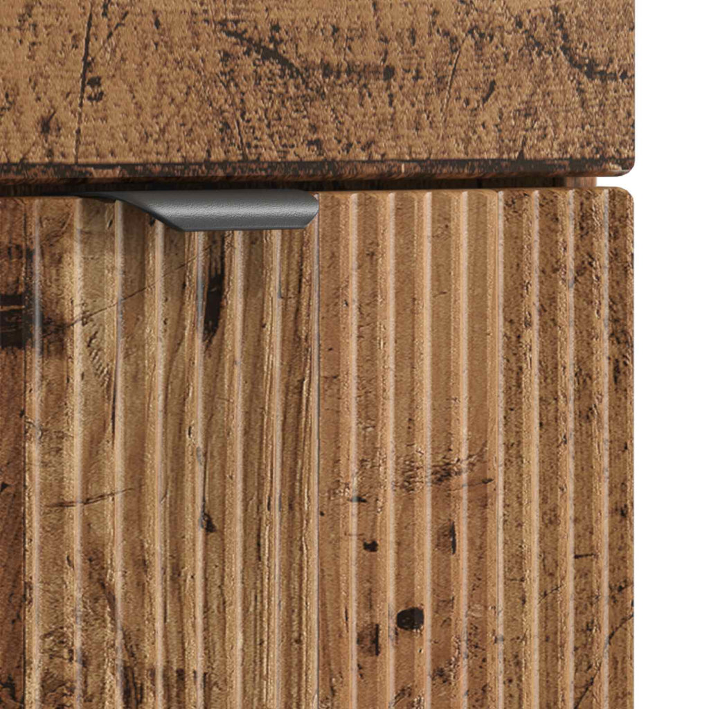 Unter dem Waschbecken Badschrank Altholz 56 x 37,5 x 81 cm